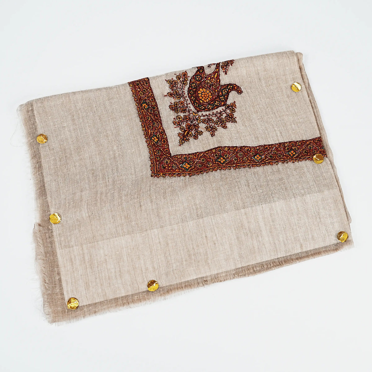 100-Turma-Kashmiri-Shawl-Brown-Color