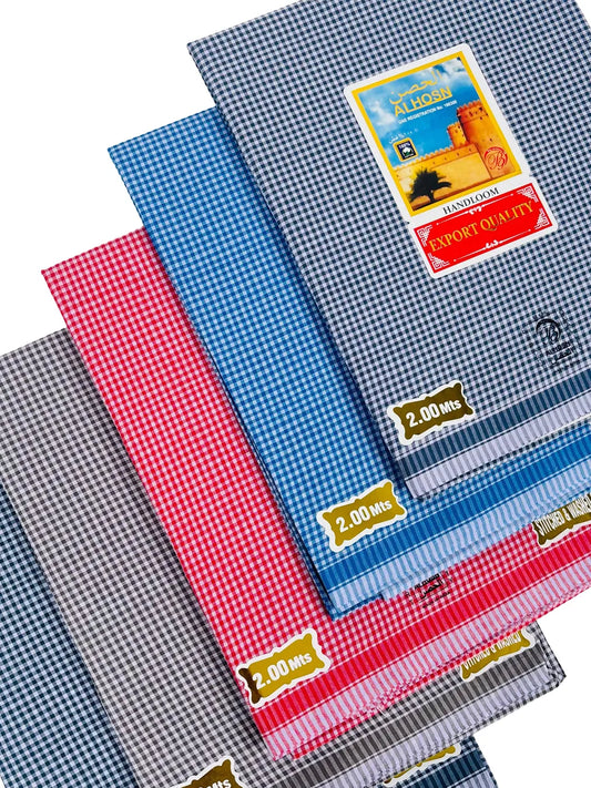 Al Hosn Pathaan Classic Checks. Premium Comfort. Everyday Essential.