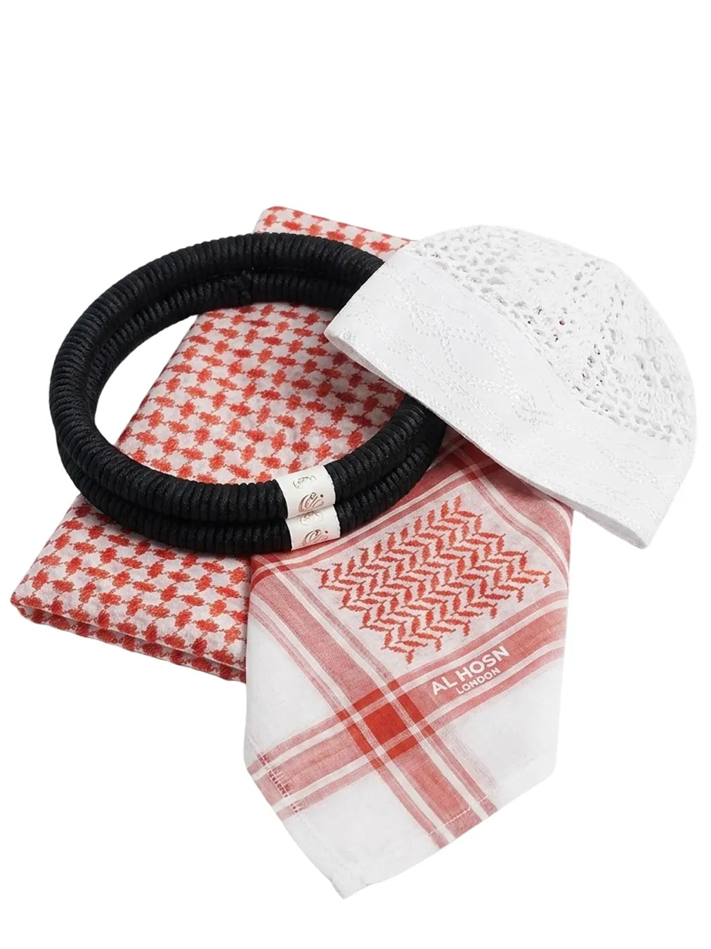 Baby Classic Red Shemagh – Soft Cotton Traditional Arabic Headwear