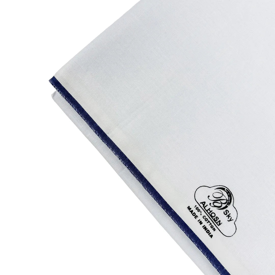 Elegant-White-Wuzar-with-Luxury-Navy-Blue-Border-Collection