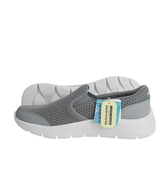 Washable Skechers Gray Slip-On Shoes – Comfort for Everyday Life