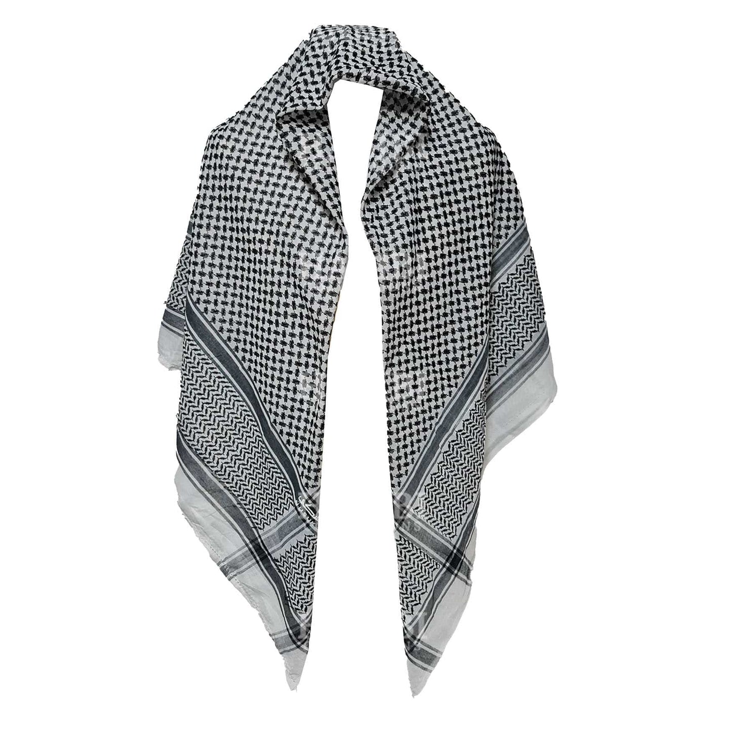 Black And White Shemagh