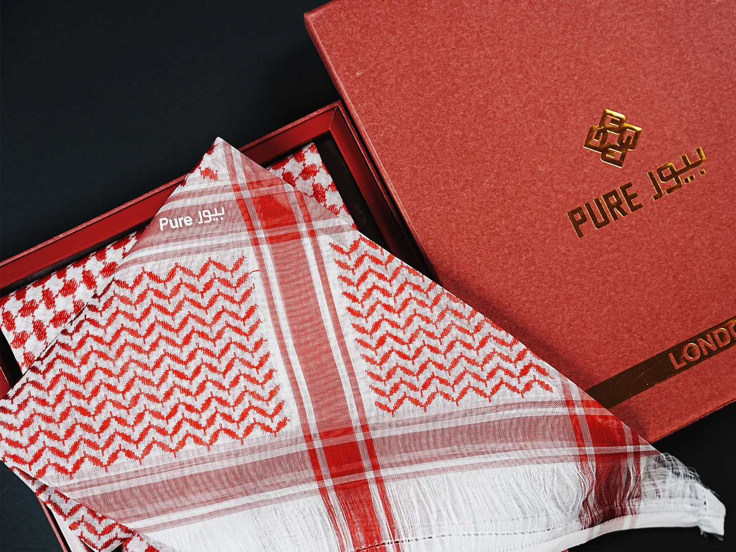 Elevate Your Traditional Look with Pure London Shemagh