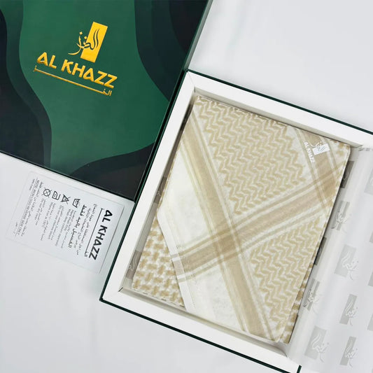 Premium-Desert-Sand-Beige-Shemagh-Classic-Arabic-Pattern-Ghutra