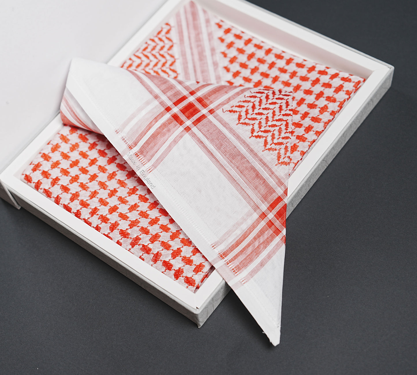 premium red ghutra cotton