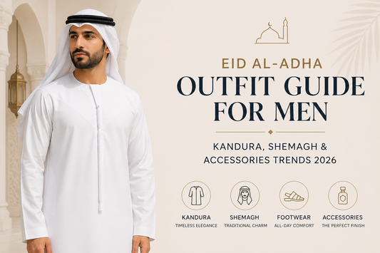 Eid al-Adha Outfit Guide for Men: Kandura, Shemagh & Accessories Trends 2026