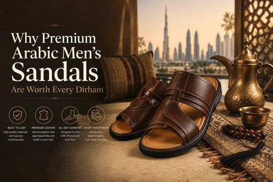 Why Premium Arabic Men's Sandals Are Worth Every Dirham
