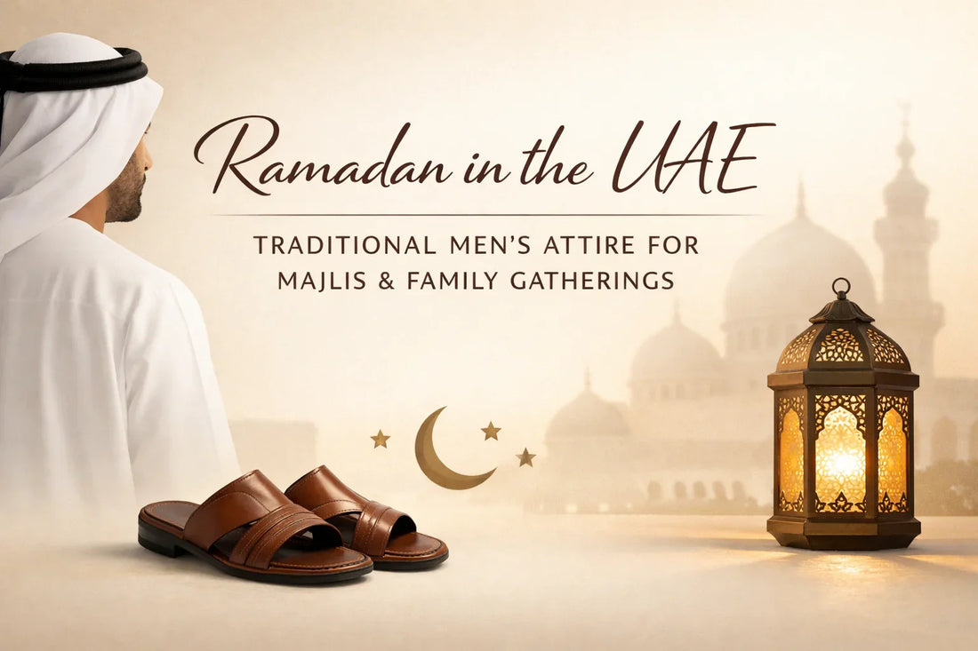 Ramadan in the UAE – traditional men’s attire for majlis & family gatherings