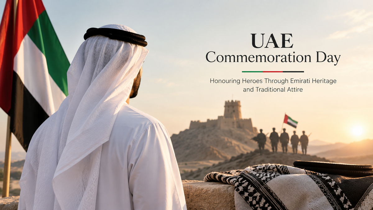 UAE Commemoration Day: Honouring Heroes Through Emirati Heritage and Traditional Attire
