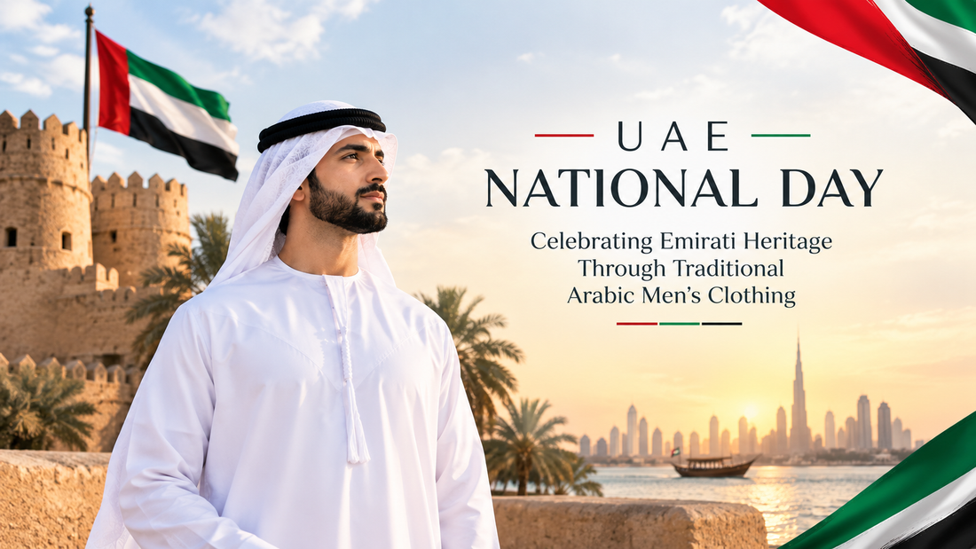 UAE National Day: Celebrating Emirati Heritage Through Traditional Arabic Men's Clothing