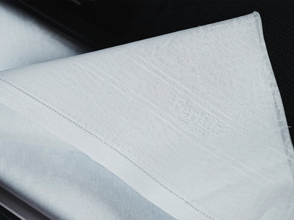 Ferrilli Milano Premium White Ghutra – Luxury Arabic Headwear for Modern Gentlemen