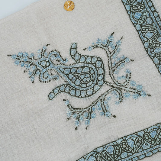 100-Turma-Kashmiri-Shawl-olive-Green-Color