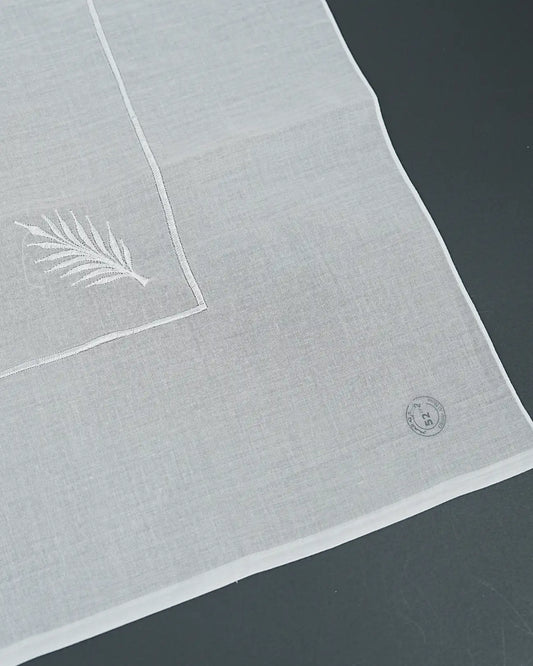 Premium Embroidered White Ghutra for Men – Soft & Elegant UAE Headscarf