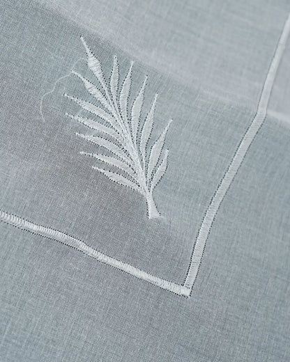 Premium Embroidered White Ghutra for Men – Soft & Elegant UAE Headscarf