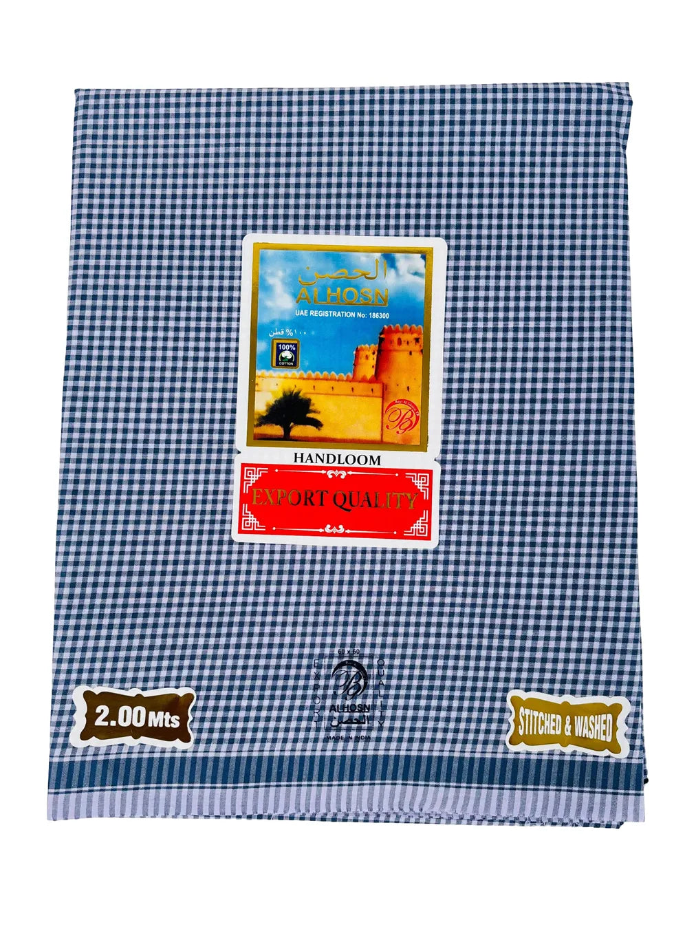 Al Hosn Pathaan Classic Checks. Premium Comfort. Everyday Essential.