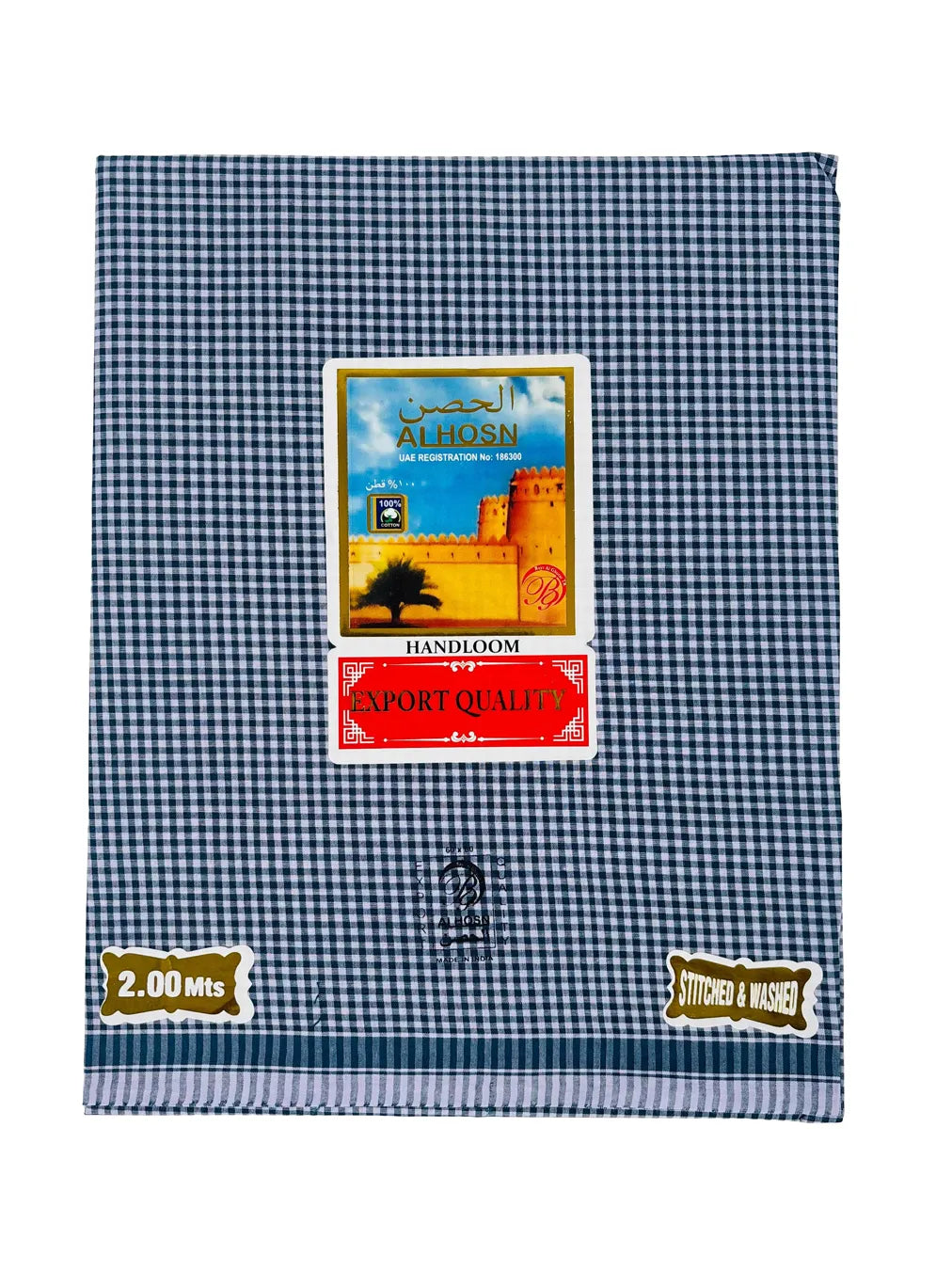 Al Hosn Pathaan Classic Checks. Premium Comfort. Everyday Essential.