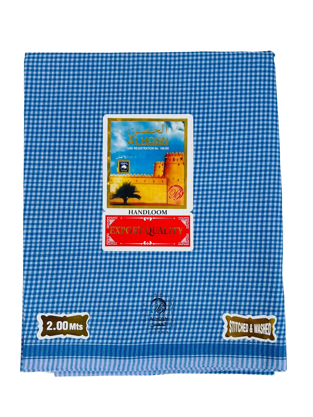 Al Hosn Pathaan Classic Checks. Premium Comfort. Everyday Essential.