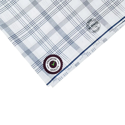 Al-Khazz-Soft-Cotton-Wuzar-Elegant-Dark-Blue-Checked-Design-UAE