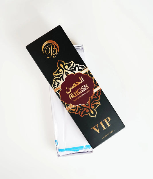 Al-hosn-vip-wuzar-Cerulean-Light-Blue-border