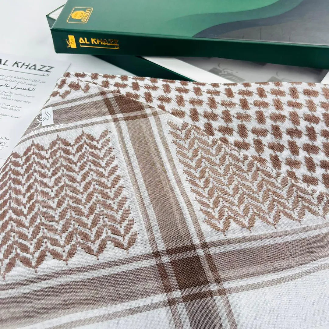 Arabian-Coffee-Brown-Ghutra-Stylish-Men_sShemagh-UAE