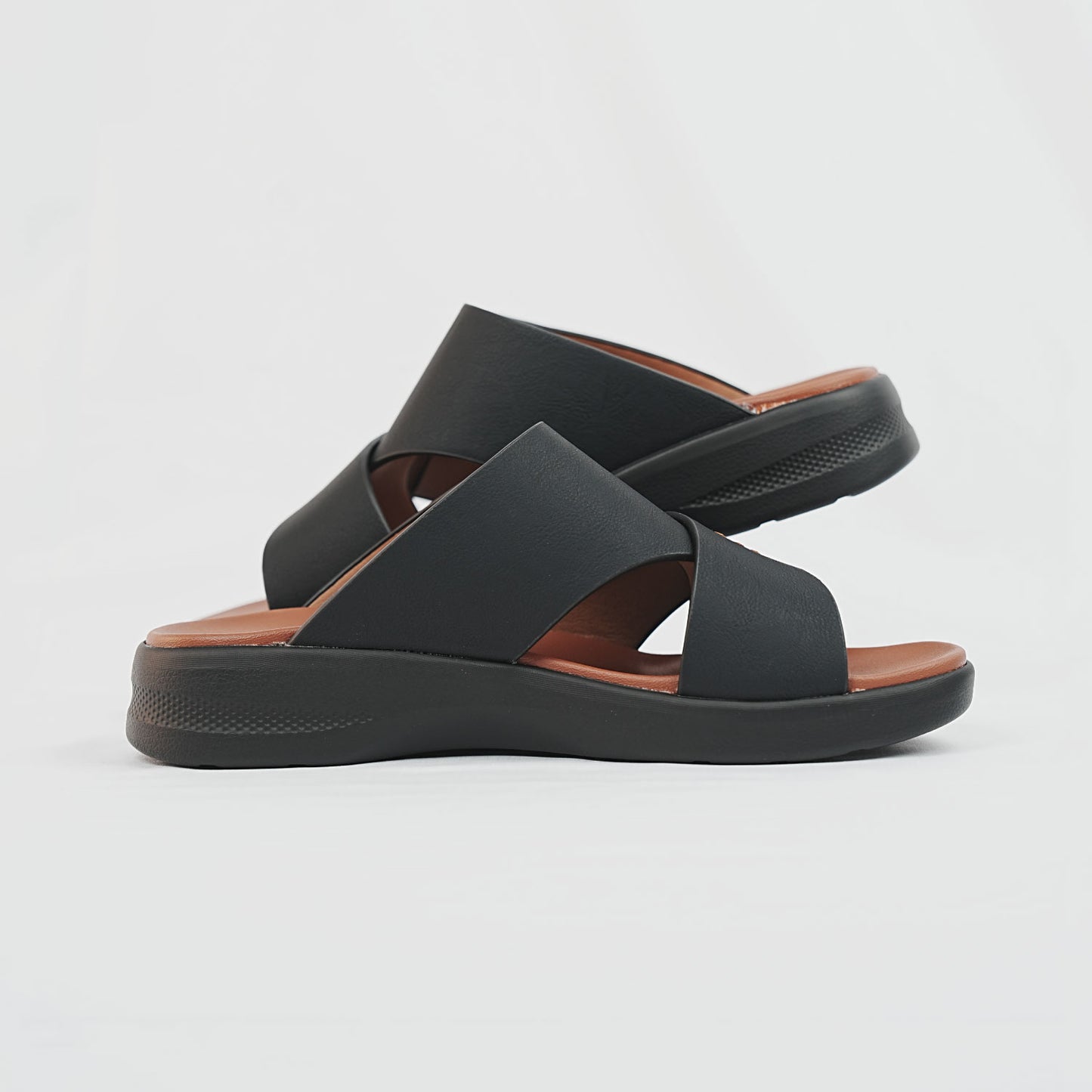BLACK-BROWN-PLAIN