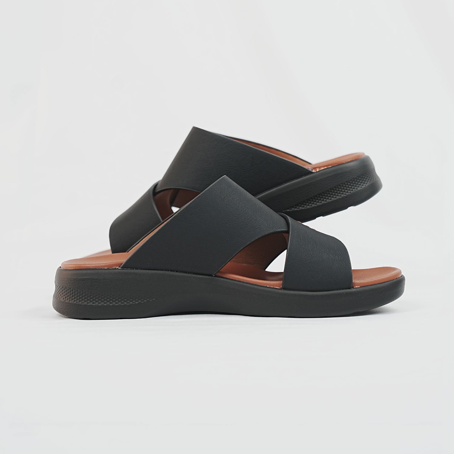 BLACK-BROWN-PLAIN