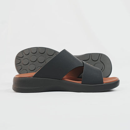 BLACK-BROWN-SANDAL