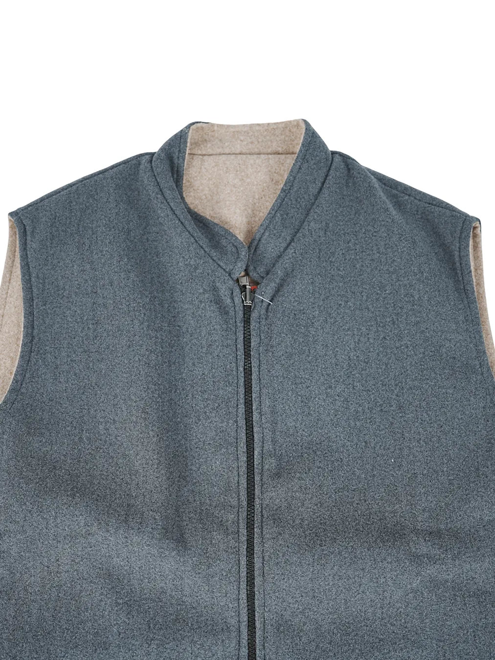 BLUE-GREY WINTER JACKET MEN WITH ZIP