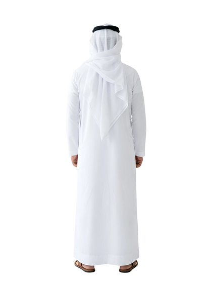 High-Quality Pure White Kandura Fabric – Toyobo, Shikibo & Al Fakher