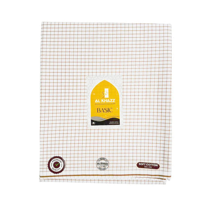Brown-Checked-Wuzar-Lightweight-Soft-Cotton-Arabic-Style-Wear