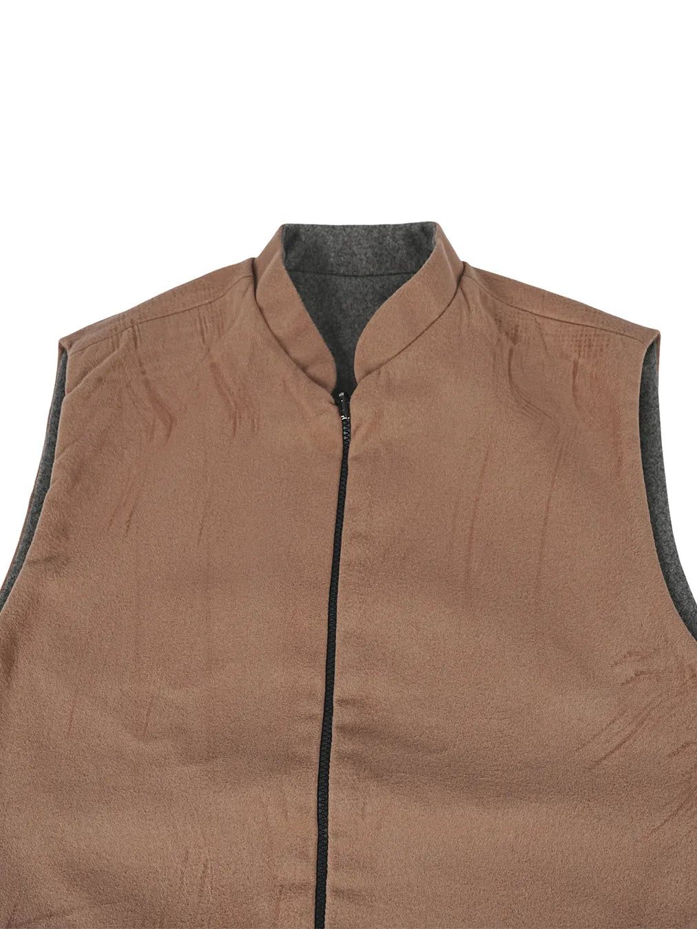 CLASSIC CAMEL BROWN WINTER  JACKET WITH ZIP