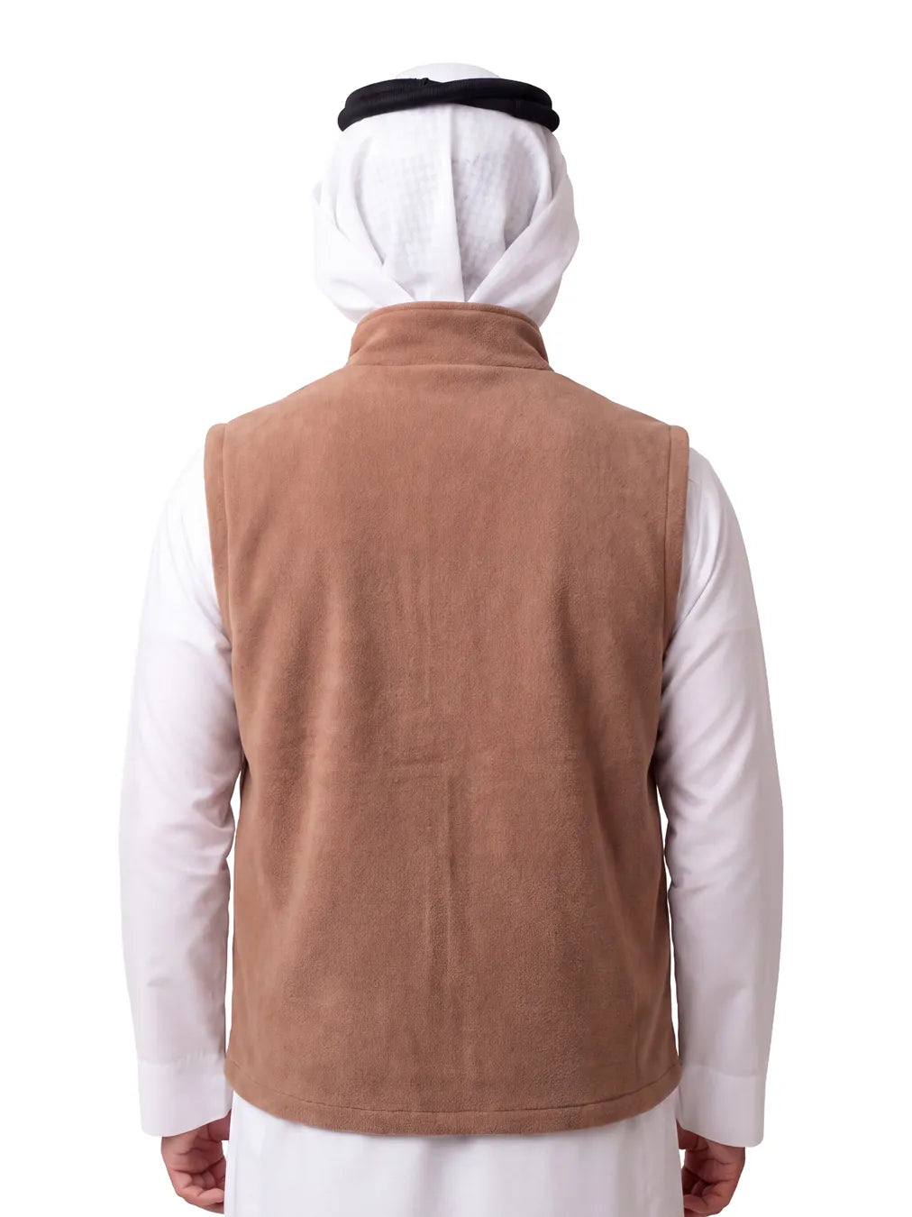 CLASSIC CAMEL BROWN WINTER  JACKET WITH ZIP