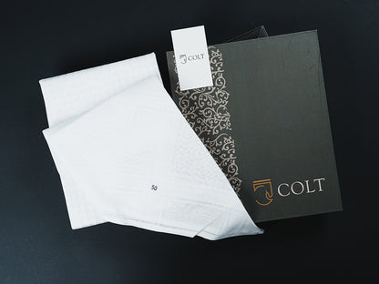 COLT Premium White Shemagh – Timeless Elegance for Every Occasion
