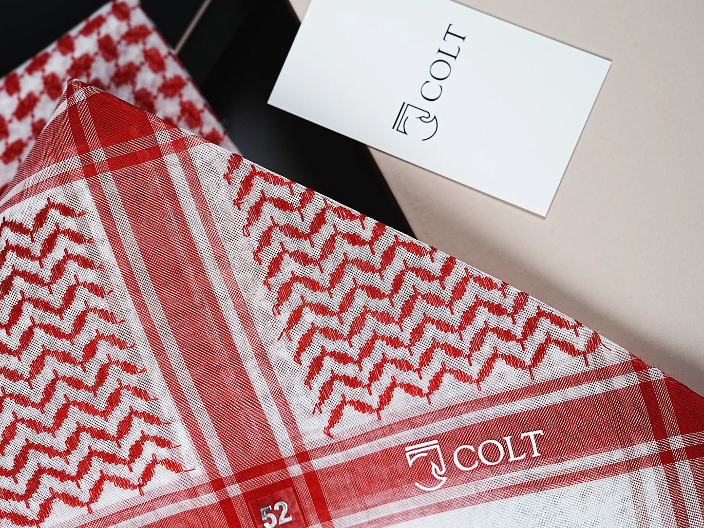 Colt Luxury Red Shemagh – Premium Quality for Every Occasion