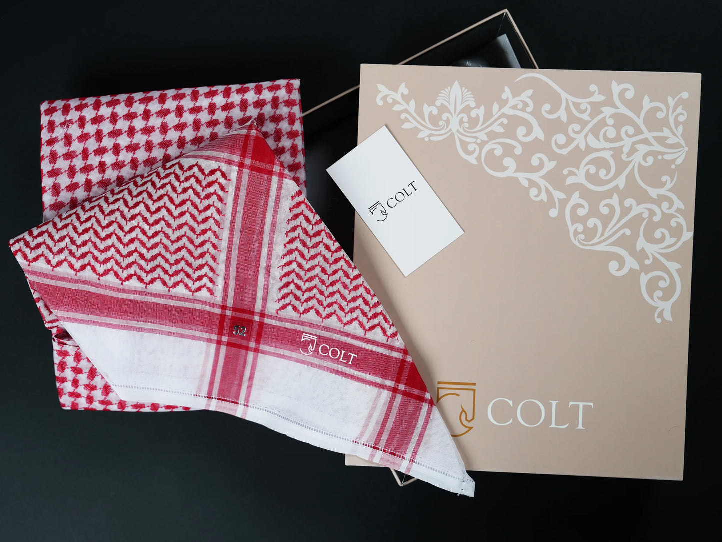 Colt Luxury Red Shemagh – Premium Quality for Every Occasion