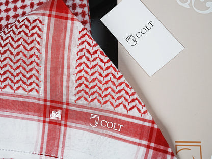 Colt Luxury Red Shemagh – Premium Quality for Every Occasion