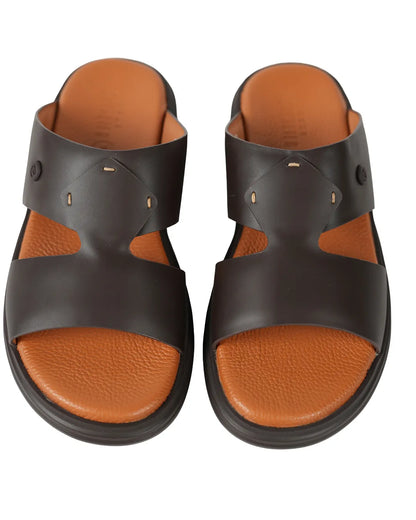 Cavalier-Elegant-Dark-Brown-Arabic-Sandals-for-Men-Stylish-Durable-luxury