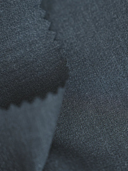 Charcoal Grey Emirati Thobe - Reda 1865 Valdilana Exclusive Super 150's Fabric made In Italy 100% Wool