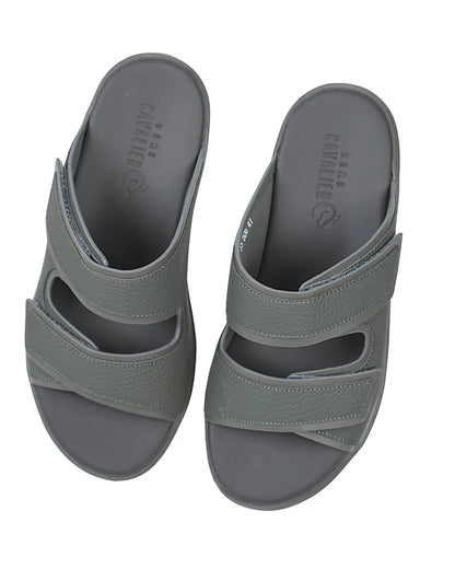 Cavalier Stylish Beige Comfort Slide Sandal