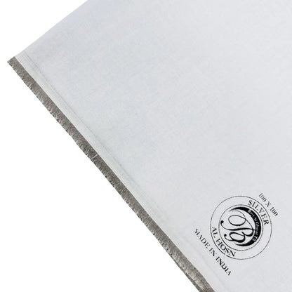 Classic-White-Wuzar-with-Silver-Border-Stitched-Washed-Comfort-uae