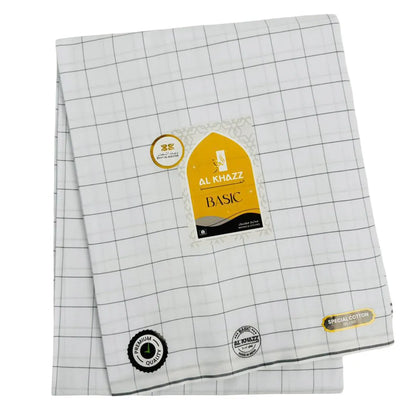 Classic-White-Wuzar-with-grey-Check-Pattern