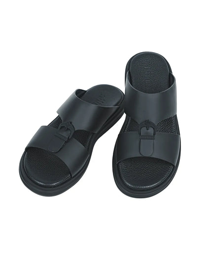 Comfortable-Black-Sandal-for-Men-Light-weight-Daily-Wear 