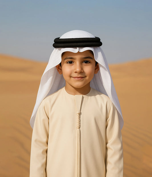 Cream-color-kandura-in-uae