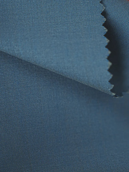 Dark Slate Blue Emirati Thobe - Reda 1865 Valdilana Exclusive Super 150's Fabric made In Italy 100% Wool