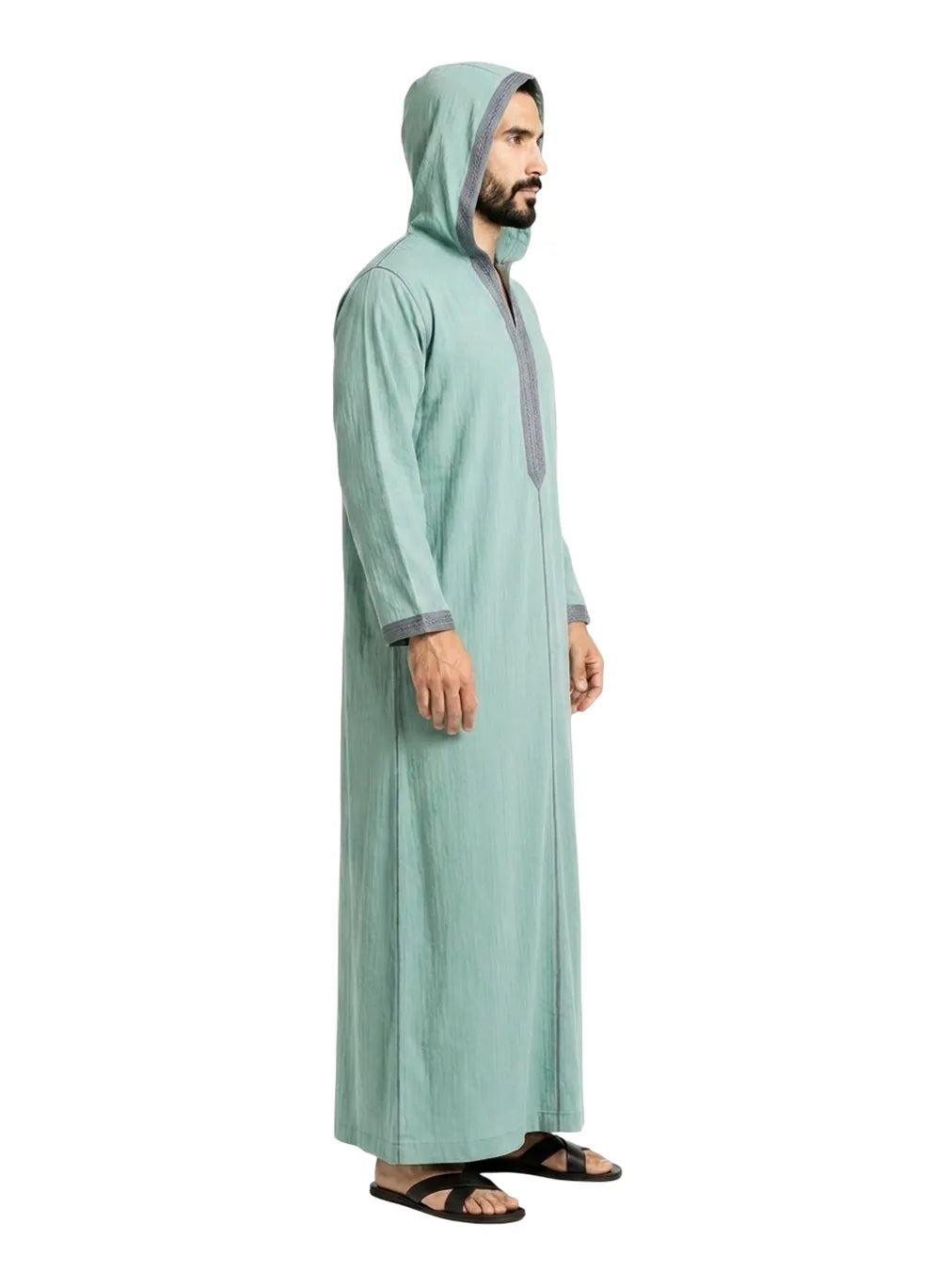 AL HOSN Premium Hoodie Jalabiya – Tradition, Tailored to Perfection