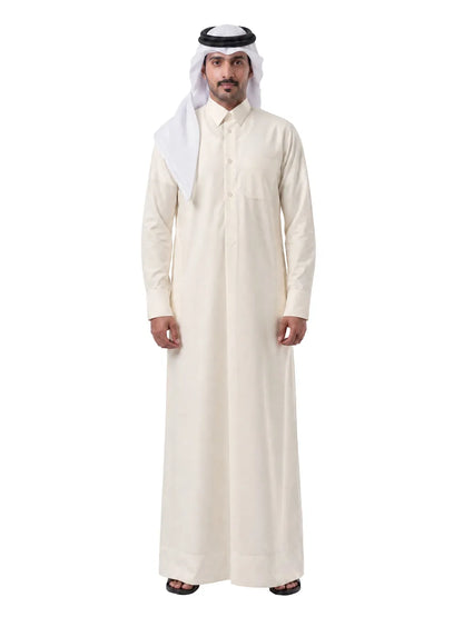 CUSTOM-TAILORED QATARI KANDURA WITH THE QUALITY OF TOYOBO JAPAN