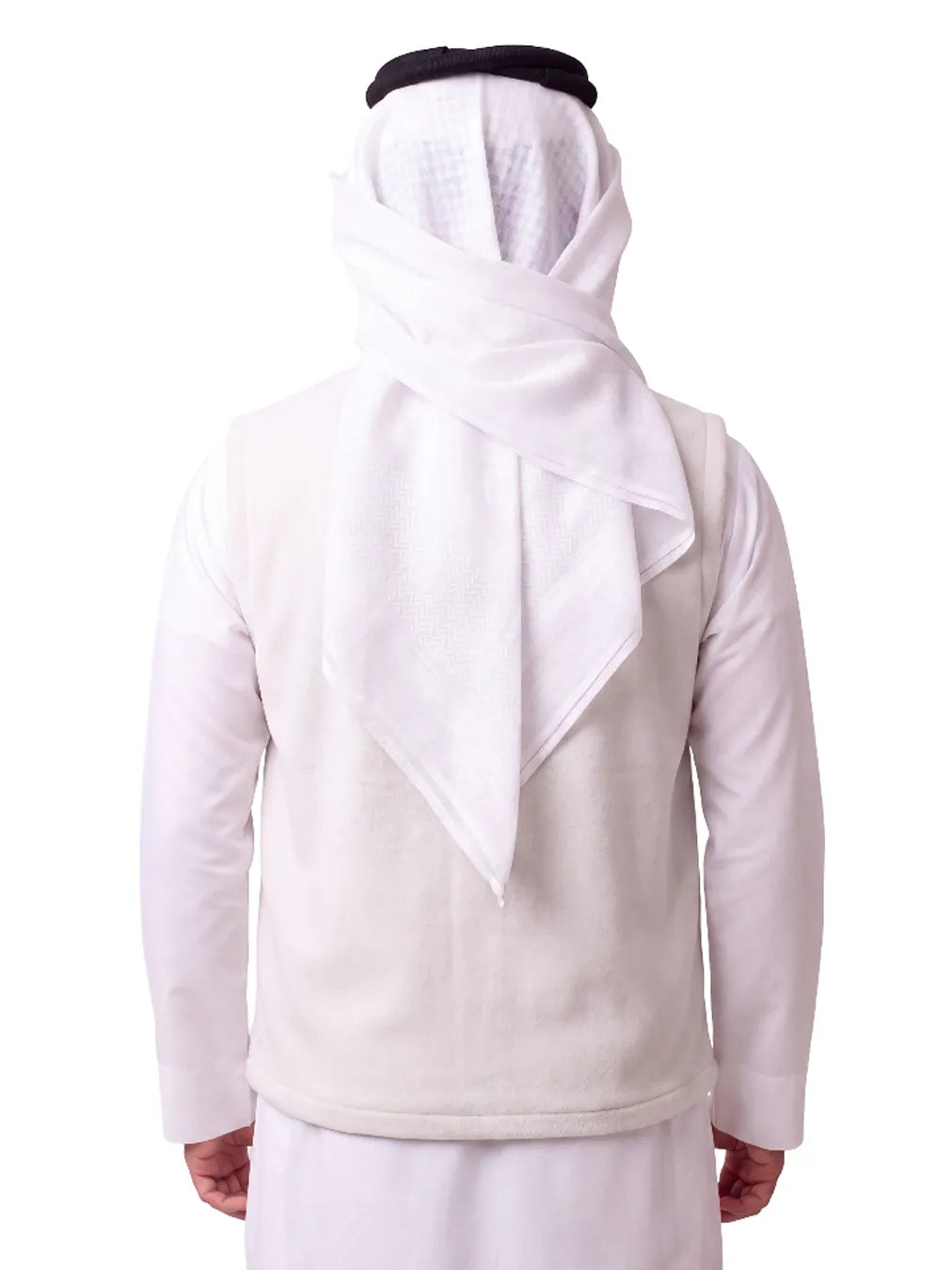 ELEGANT IVORY SLEEVELESS JACKET WITH ZIP