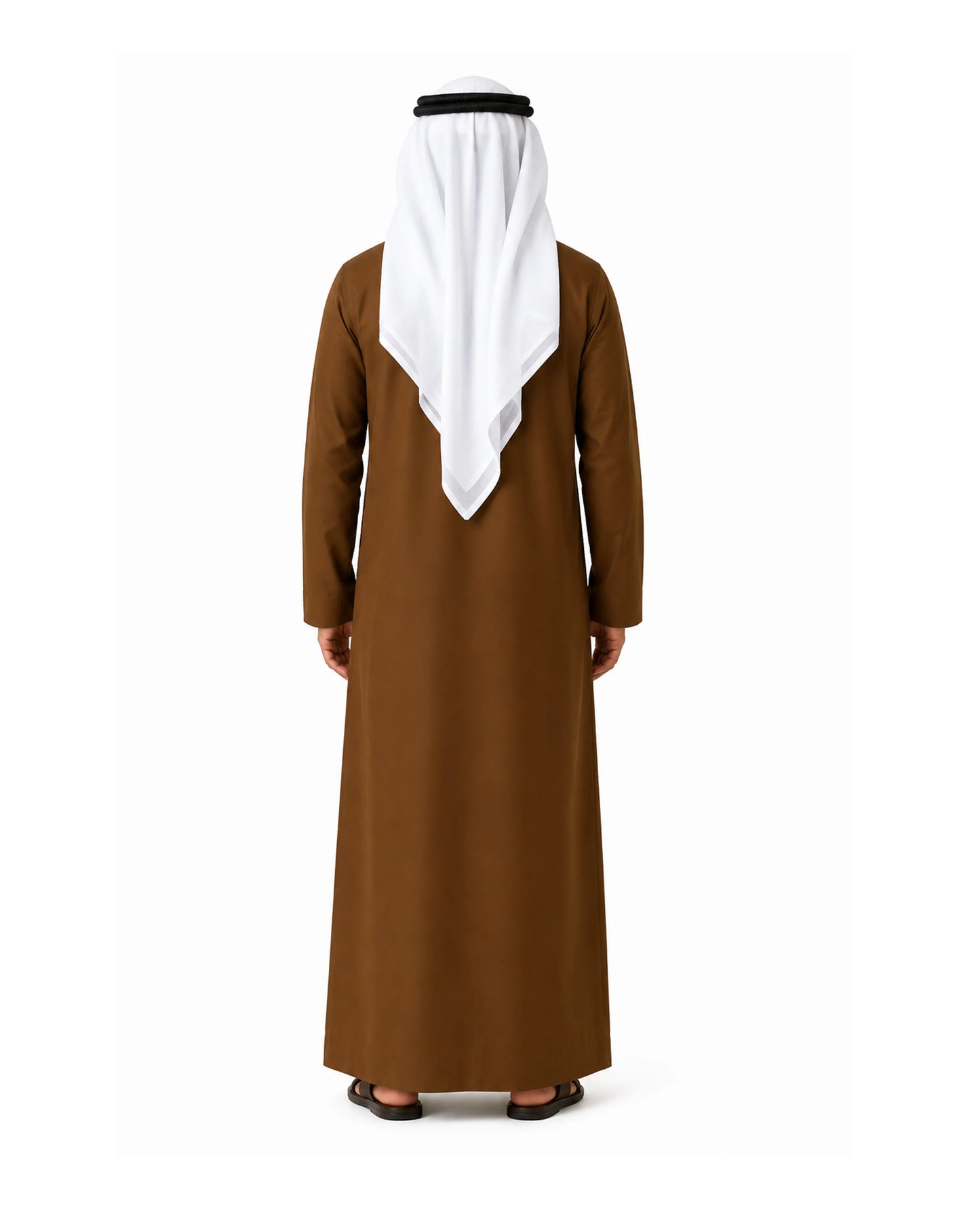 BROWN ARABIC MEN'S KANDURA