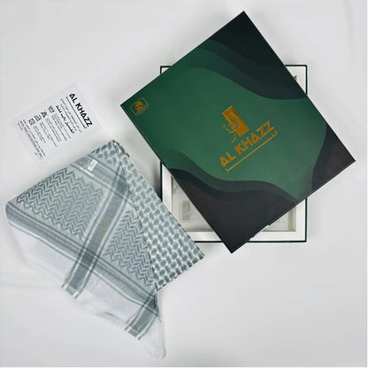 Elegant-Sage-Green-Shemagh-Luxury-Cotton-Arabic-Ghutra-for-Men