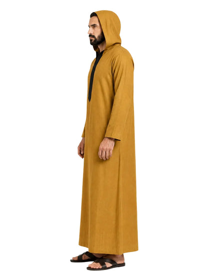 AL HOSN Premium Hoodie Jalabiya – Where Comfort Meets Style